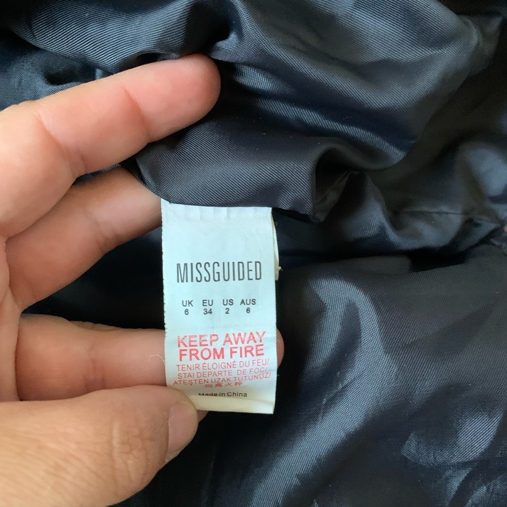 Missguided camo long jacket - Picture 6 of 10